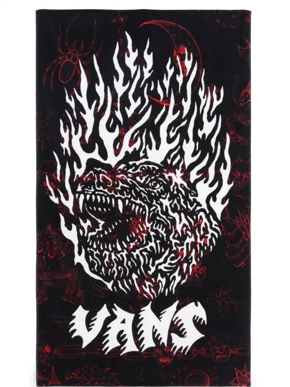 Vans x Mike Gigliotti Beach Towel Graphic Blanket Black & White